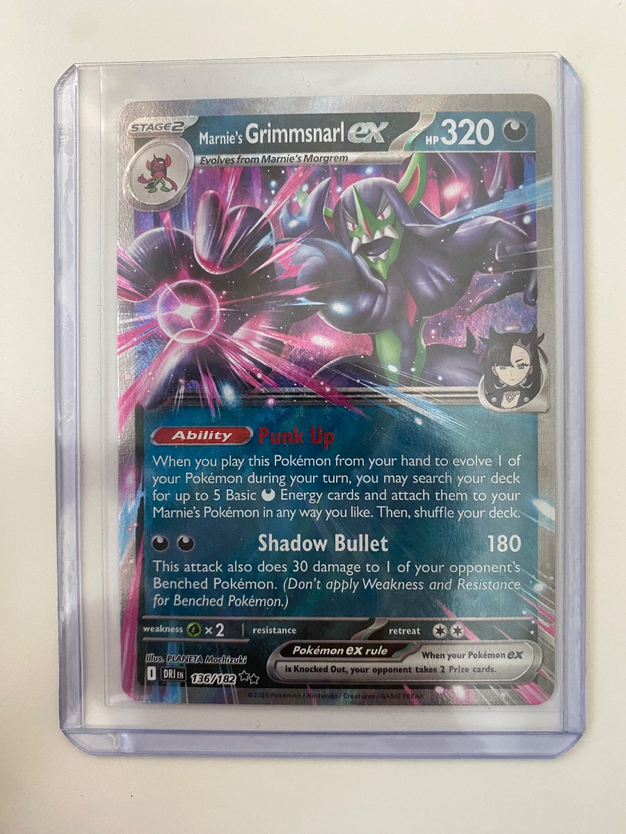 Marnie's Grimmsnarl ex